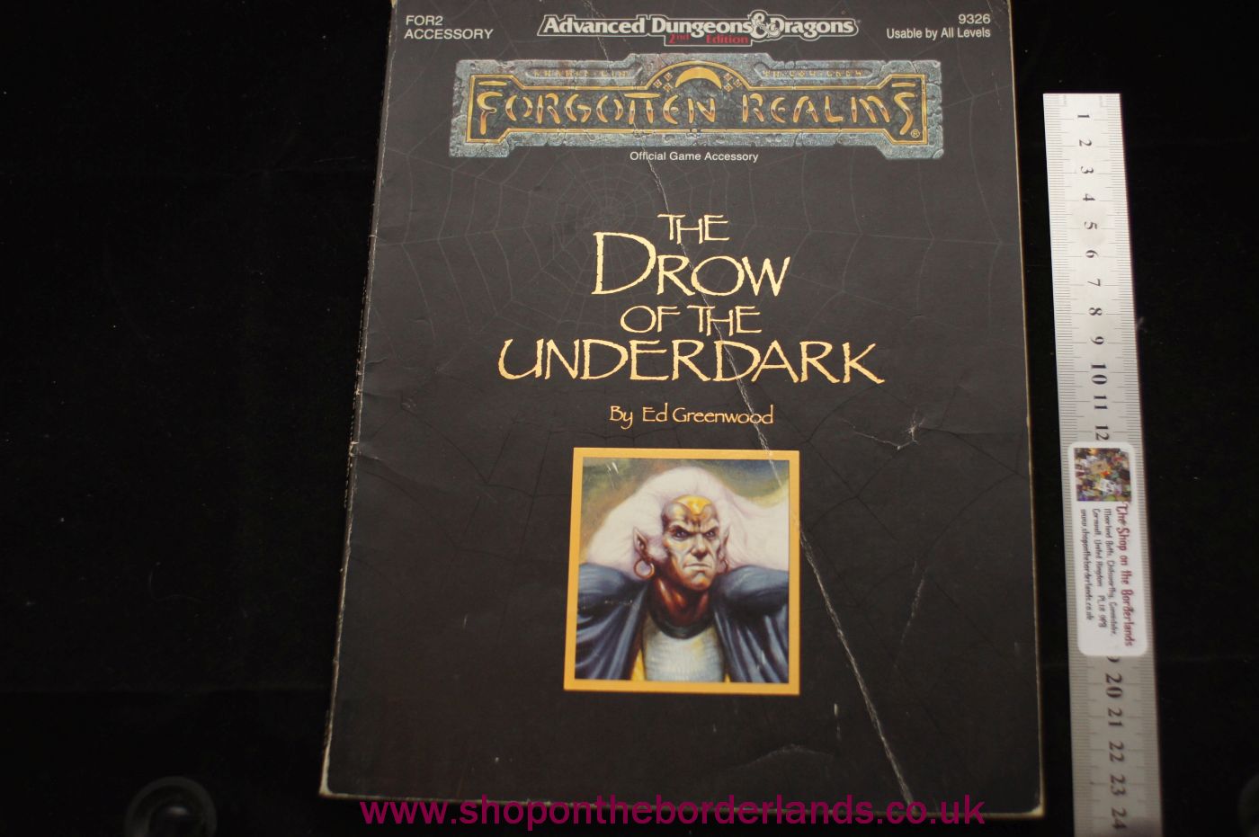 The Drow of the Underdark (FOR2), softback Forgotten Realms sourcebook ...