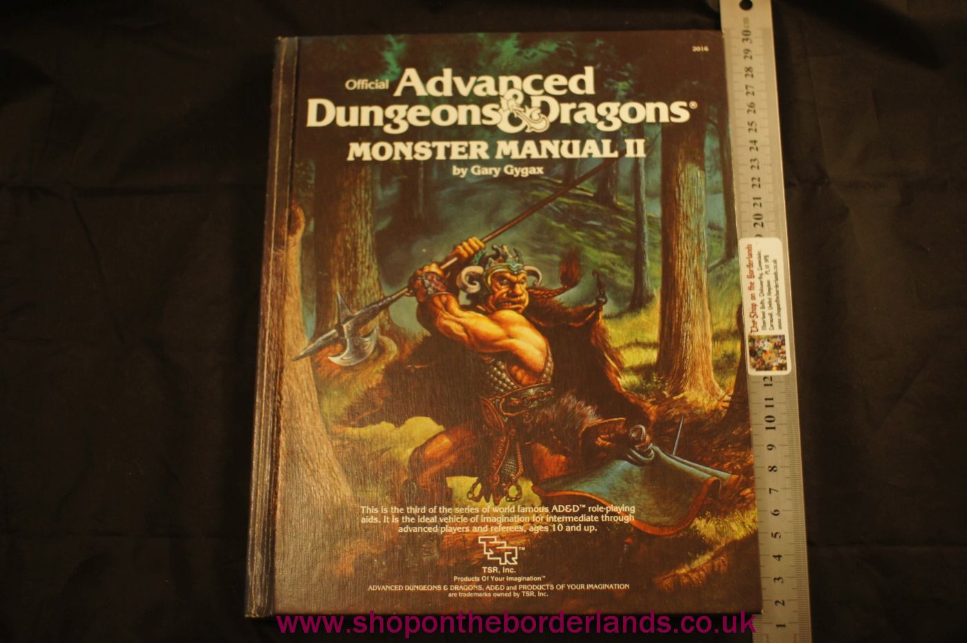 Monster Manual II, hardback rulebook for AD&D 1st ed. - The Shop on the ...