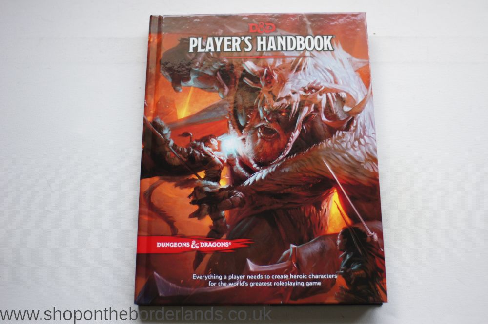 Players Handbook Hardback Core Rulebook For Dungeons And Dragons 5th Edition The Shop On The