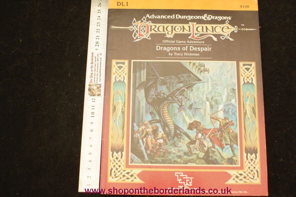 Dragons of Despair (DL1), softback Dragonlance adventure for AD&D 1st ...