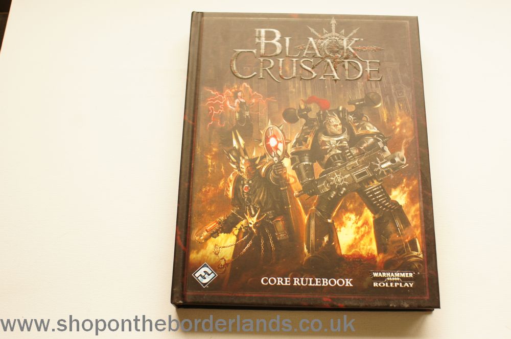 Warhammer 40k Black Crusade Core Rulebook Hardback Roleplaying Game - 