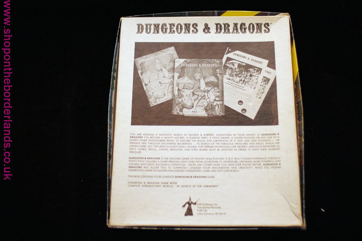 Dungeons & Dragons Basic Set, 6th printing, including module B1 Into