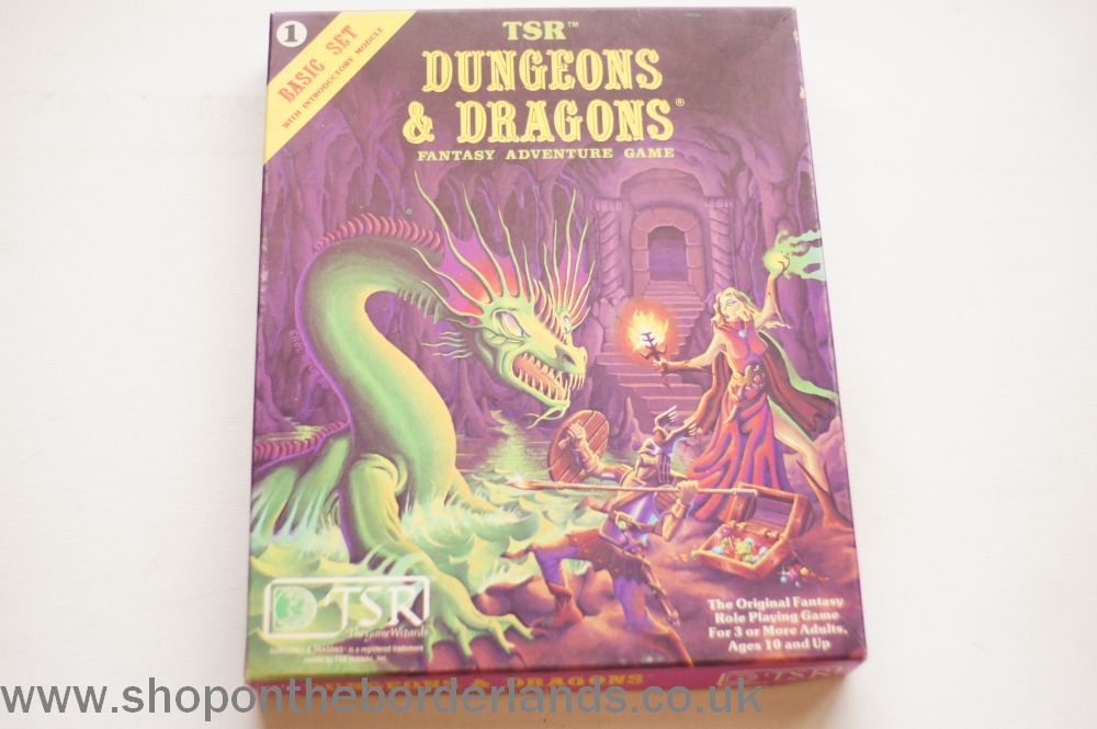 Dungeons & Dragons Basic Set 11th printing (including module B2), boxed ...