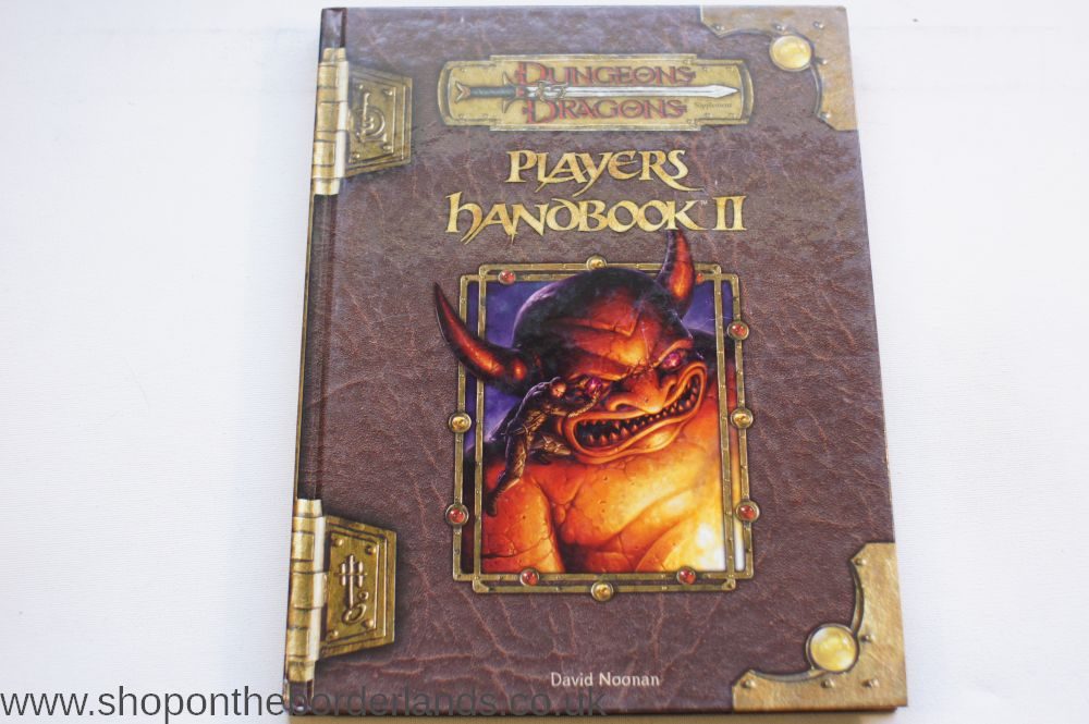 Player's Handbook II, hardback rulebook for D&D 3rd/3.5th edition The