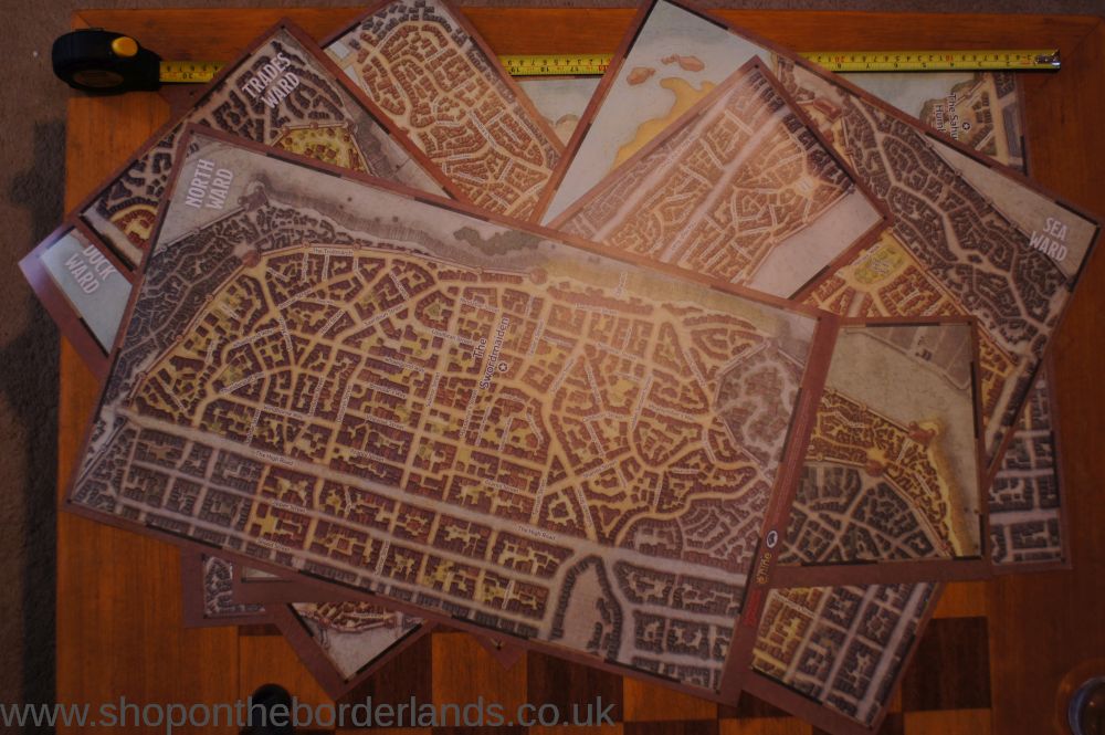 Waterdeep: Dragon Heist Map Set, accessory for D&D 5th edition