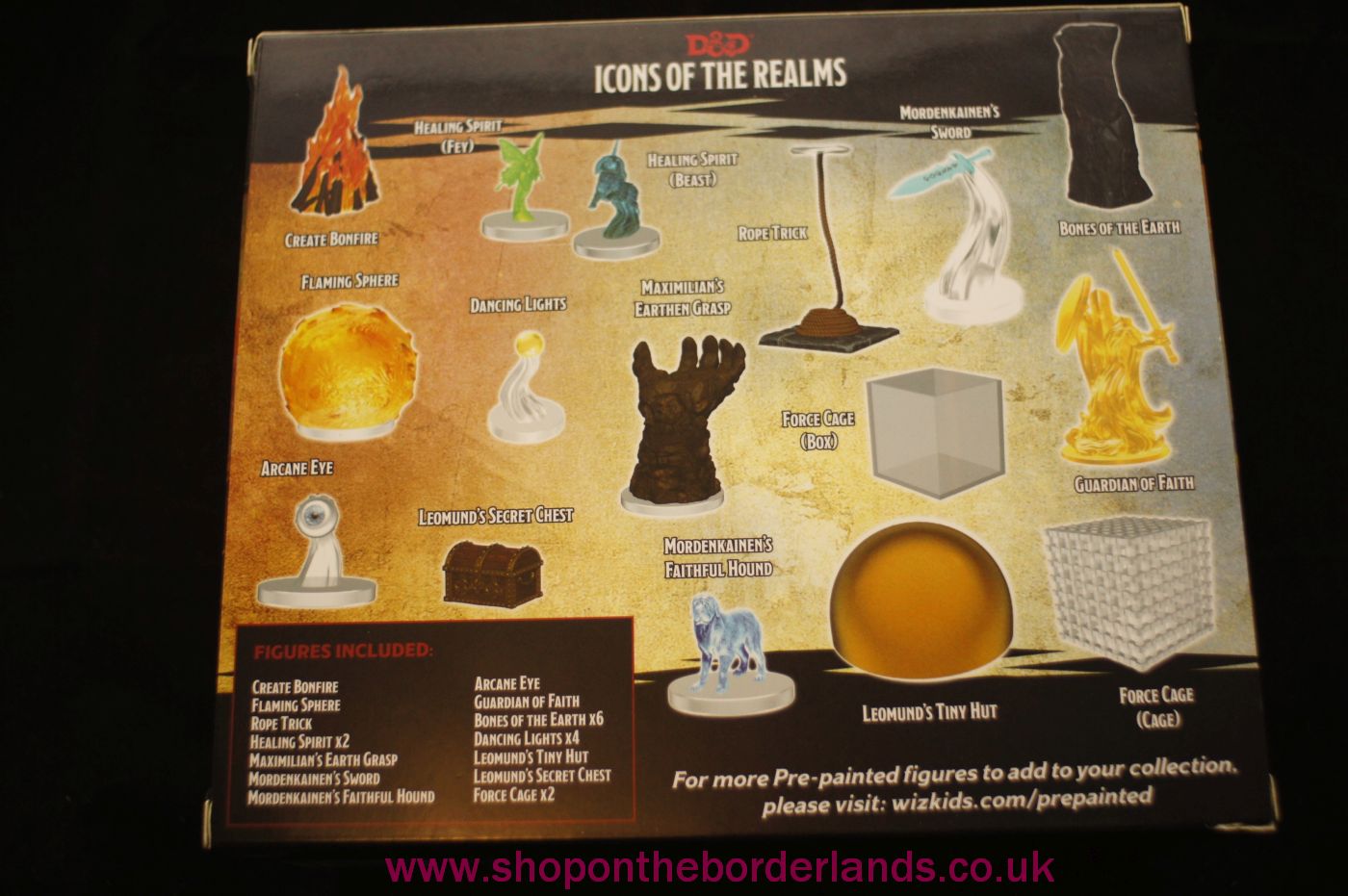 Spell Effects Mighty Conjurations D D Icons Of The Realms Plastic Miniatures The Shop